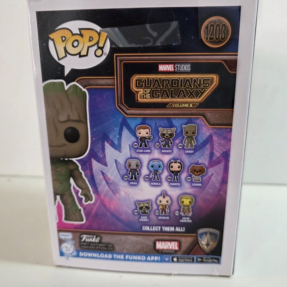 Funko Pop! Marvel Guardians of the Galaxy 3 - Groot Bobble Head Collectible 1203 - Picture 4 of 6